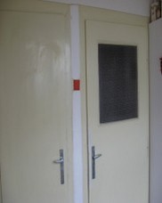 Dveře před renovací